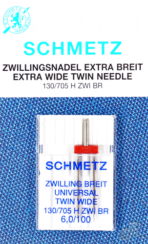 Zwillings-Universal-Nadel NM 100 - 6.0mm