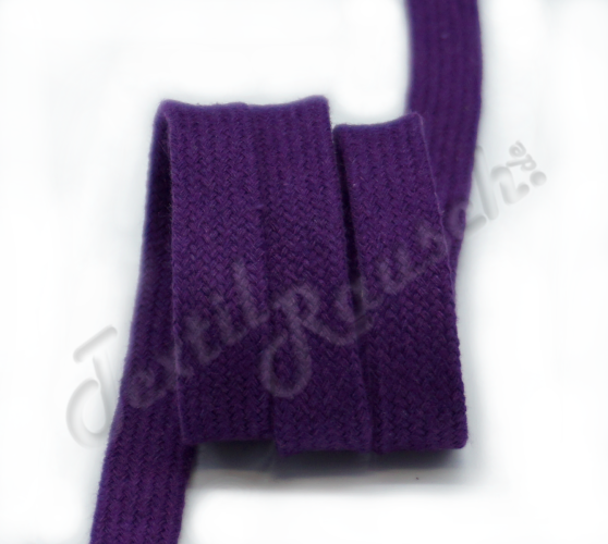 Flachkordel 17mm - Violett