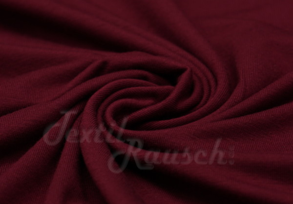 Bambusjersey Bordeaux