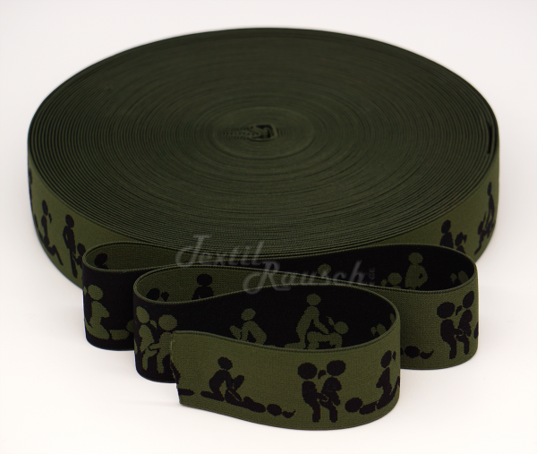 Gummiband Army mit Kamasutra 40mm