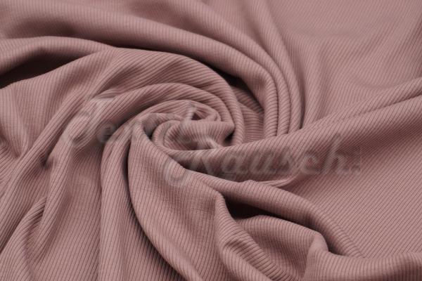 Rippstrickjersey Altmauve